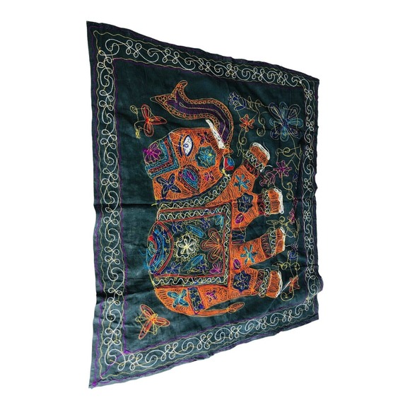 3070 boho tablecloth Runner sequin embroidered - Picture 5 of 5